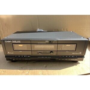 ION Tape 2 PC Dual Cassette Player Recorder USB MP3 Converter New in Box